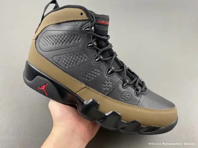 Official Maikesneakers Olive 9 HV4794-030 Air Jordan 0610